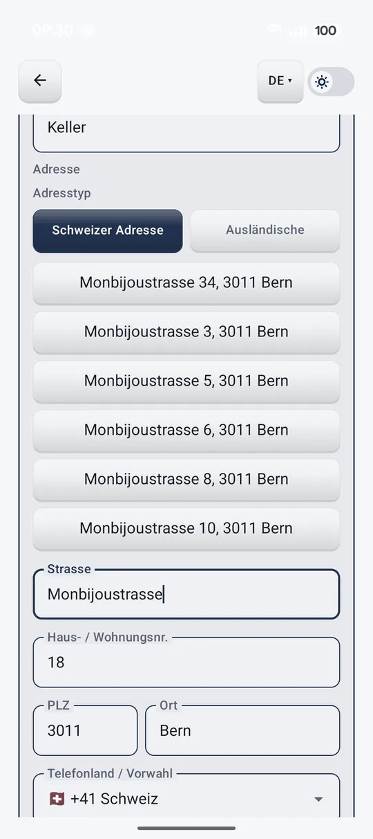 Die App in Bildern 3