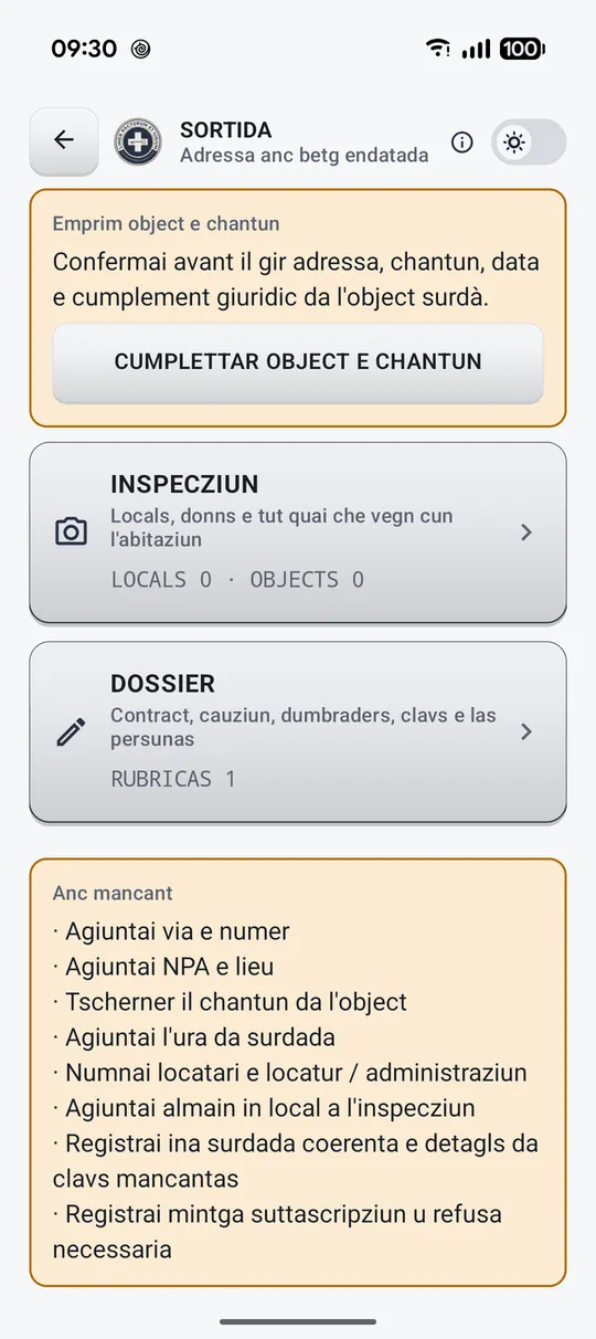 Purtrets da l'applicaziun 4