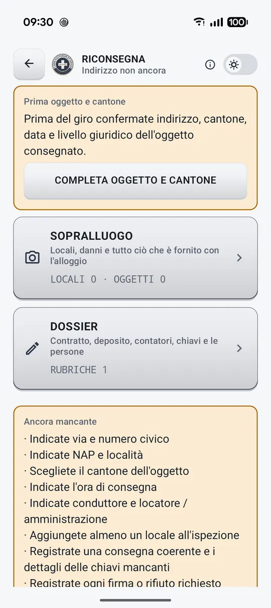 L'applicazione in immagini 4