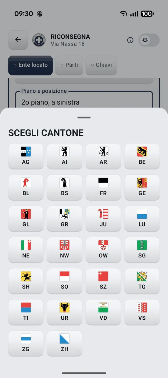 L'applicazione in immagini 5