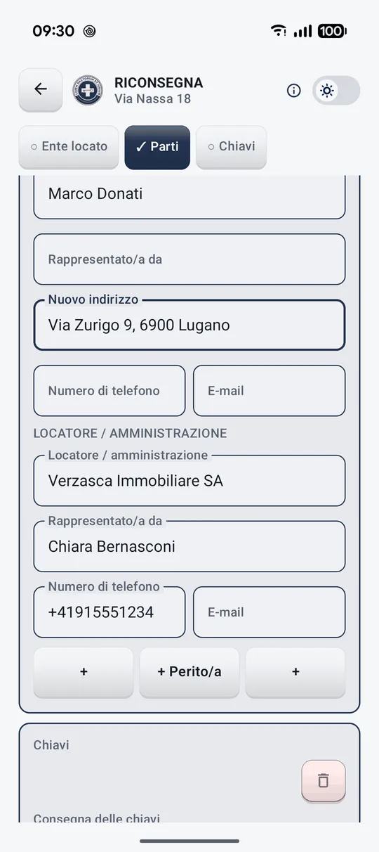 L'applicazione in immagini 7