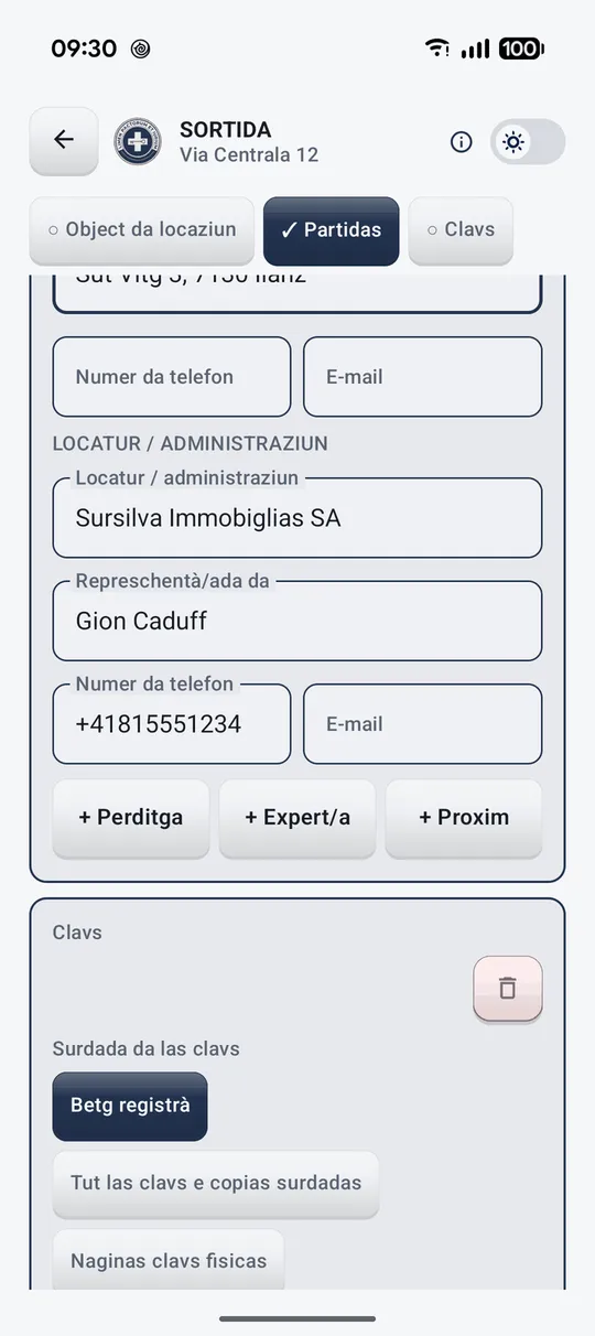 Purtrets da l'applicaziun 7