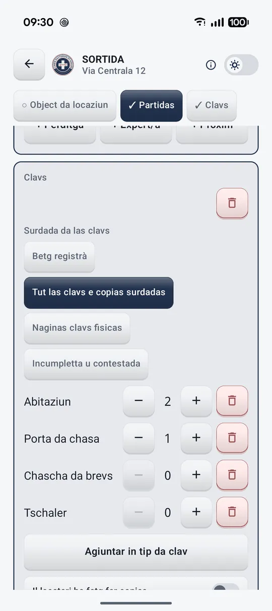 Purtrets da l'applicaziun 8