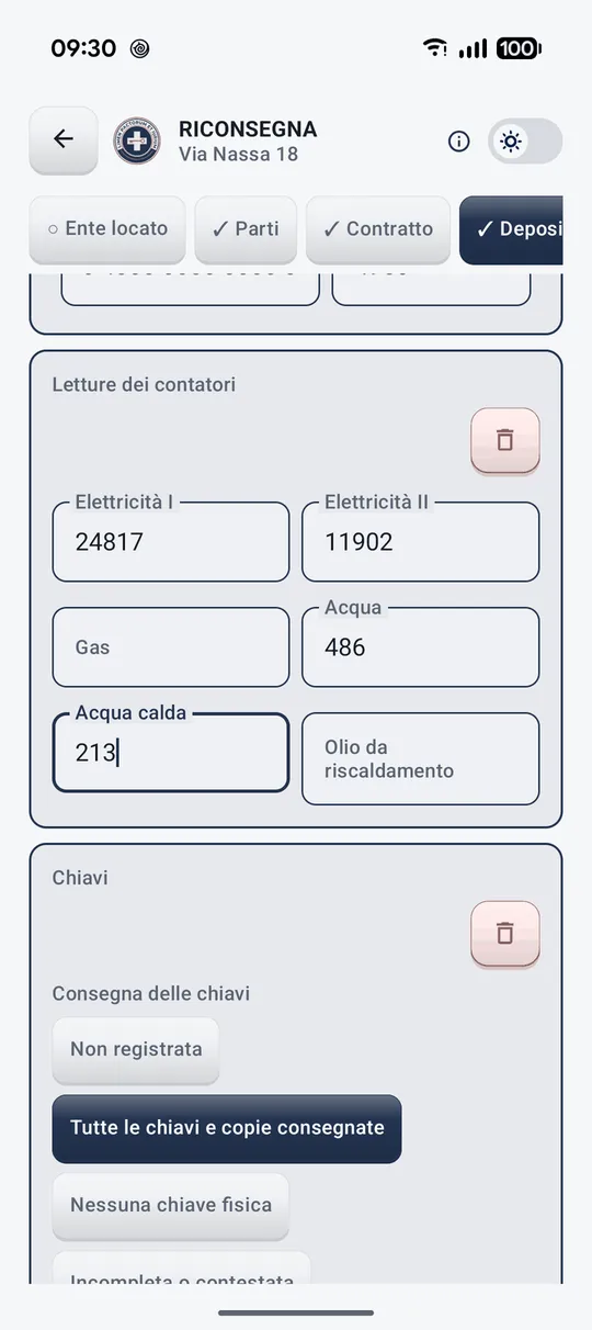L'applicazione in immagini 11