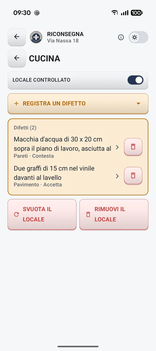 L'applicazione in immagini 14