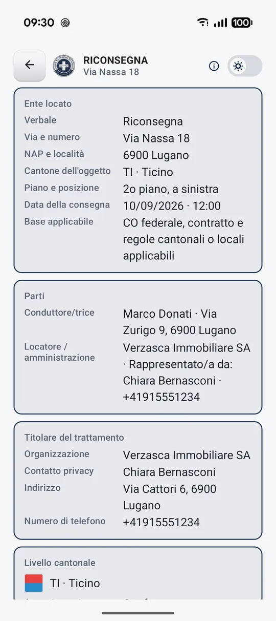 L'applicazione in immagini 17