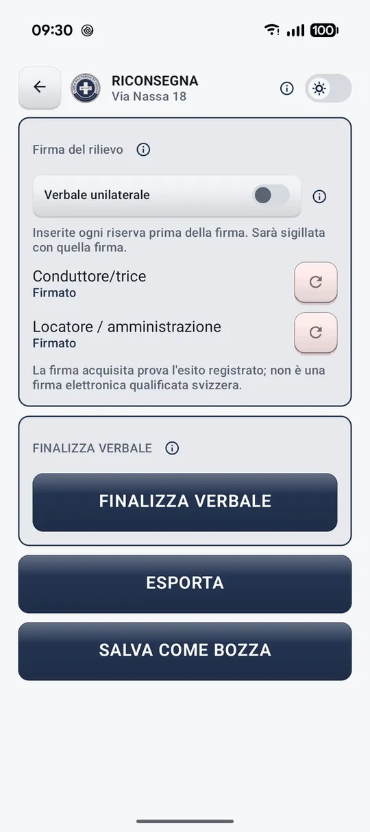 L'applicazione in immagini 19