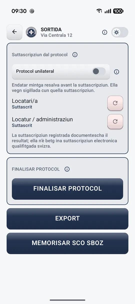 Purtrets da l'applicaziun 19