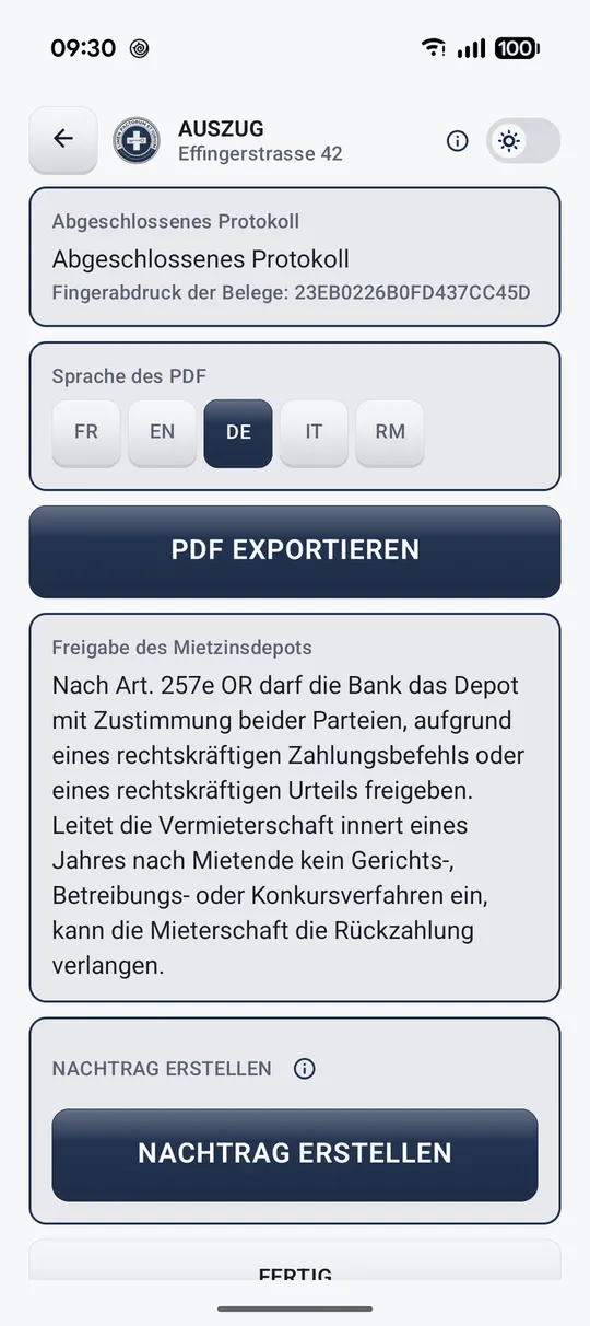 Die App in Bildern 20